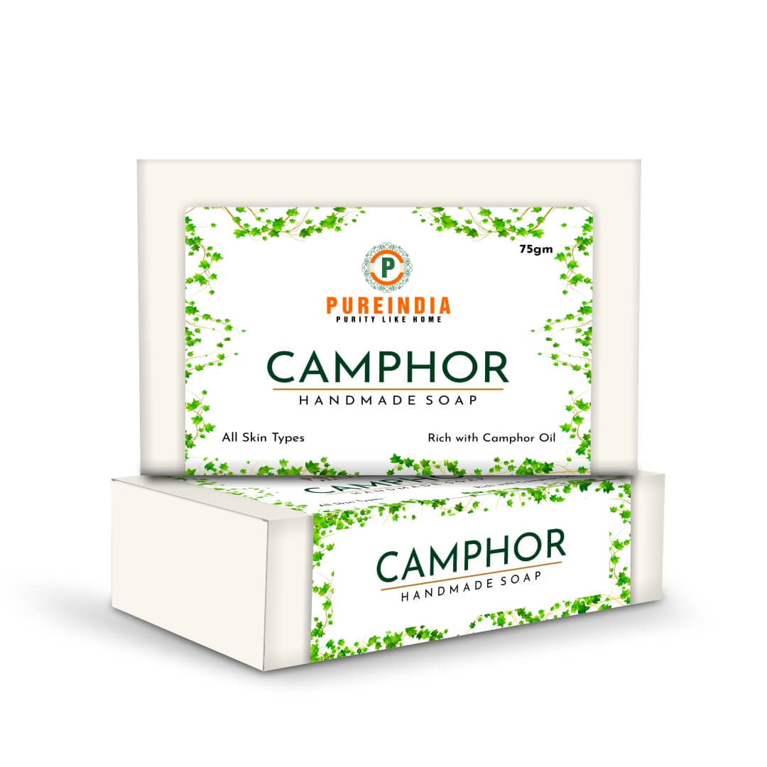 Camphor Kapoor Soap for Skin whitening Skin problem one