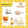 Honey Milk Oats Creamy Facial Bar For Soft Whiten Golden Glow Skin with Kashmiri Nargis Flower Oil | Natural Handmade Soap - Image 4