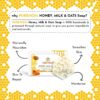 Honey Milk Oats Creamy Facial Bar For Soft Whiten Golden Glow Skin with Kashmiri Nargis Flower Oil | Natural Handmade Soap - Image 5