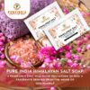 Himalayan Salt Luxury Bathing Bar for Natural Pink Skin | Made with Natural Pink Himalayan Salt | Natural Handmade Soap - Image 2