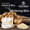 Potato Rice Soap For Reduces Tanning & Pigmentation | Dark Spots | Minimizes Open Pores Removes Impurities | Natural Handmade Soap - Image 3
