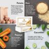 Potato Rice Soap For Reduces Tanning & Pigmentation | Dark Spots | Minimizes Open Pores Removes Impurities | Natural Handmade Soap - Image 5