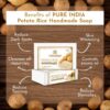 Potato Rice Soap For Reduces Tanning & Pigmentation | Dark Spots | Minimizes Open Pores Removes Impurities | Natural Handmade Soap - Image 6