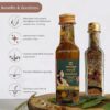 PANCHGUNI Hair Oil 100% Natural Handmade Chemical free Blend with 101 Herbs 5x More Hair Growth & Stop Hair Fall | Grow New Hair | Natural Black, 100ml - Image 3