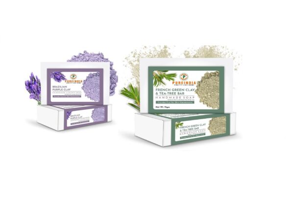 Get 2 @99 Brazilian Purple & French Clay Soap