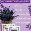 Royal Lavender Handmade Luxury Bar with Real Lavender | 100gm - Image 5